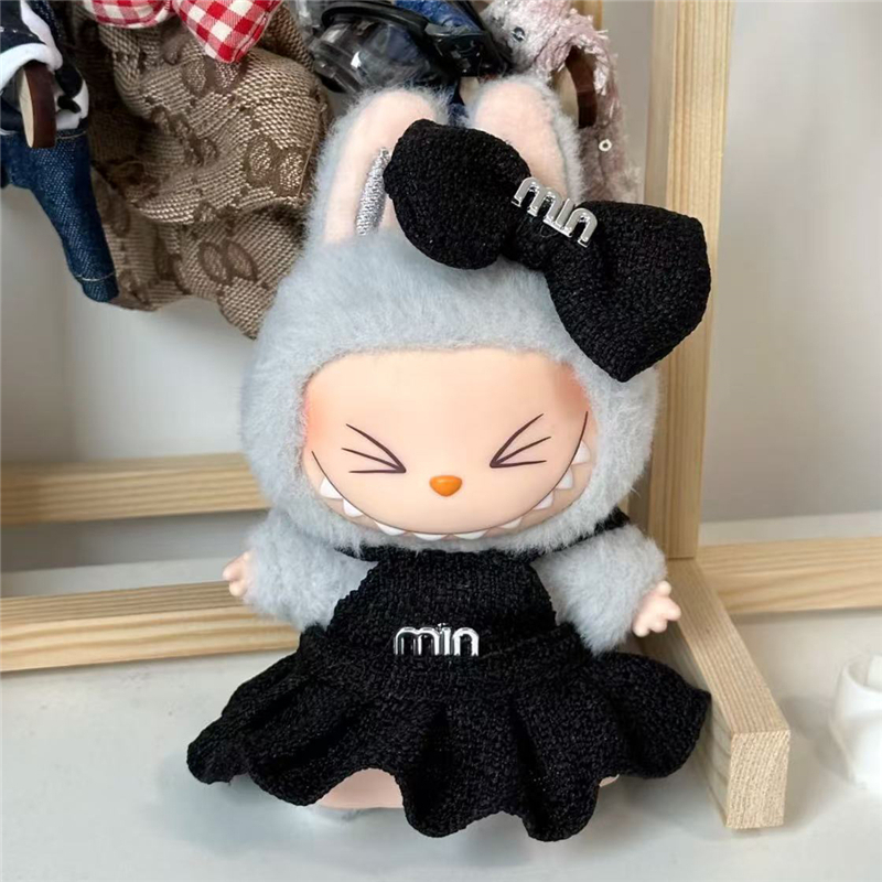 Baby Clothing Bag - 15 17cm para boneca labubu coreano