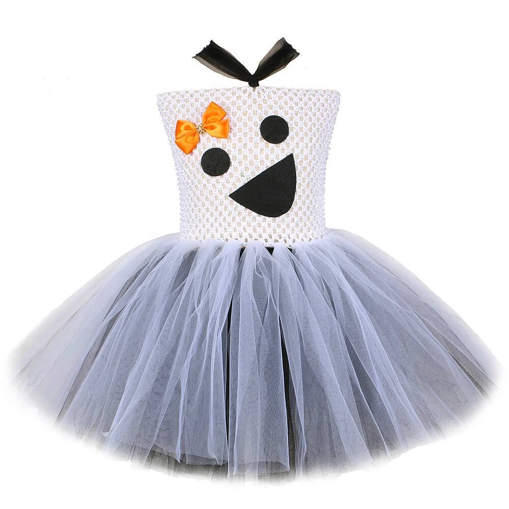 Baby Clothing Dresser - Vestido tutu fantasma preto branco, traje