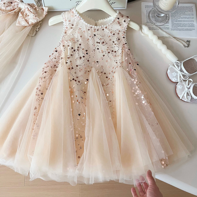 Baby Clothing Dresser - Vestido de verão para meninas, com