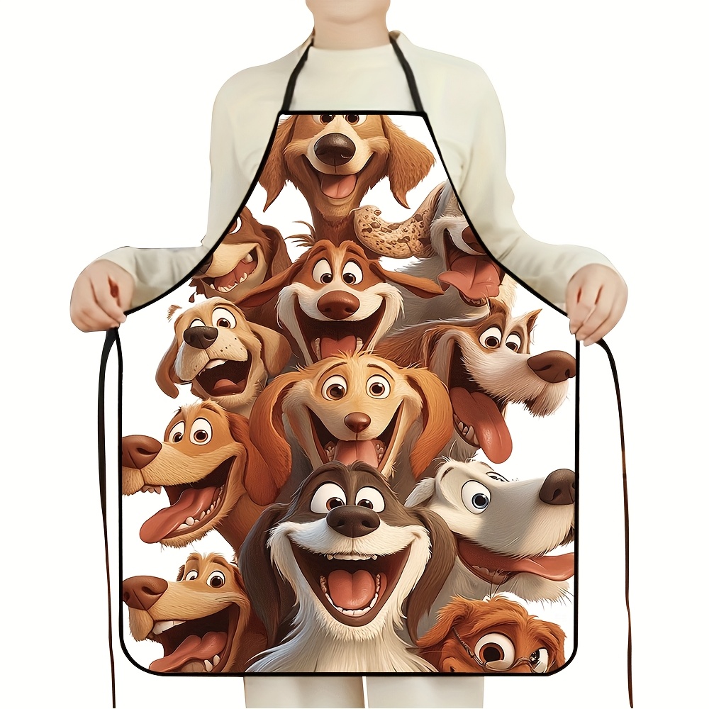 Printed Bibs Pack - Avental com estampa de cachorro de