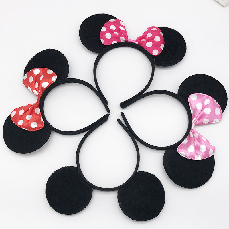 Baby Clothing Korea - Meninas bonito mickyy vestir-se orelha bandana