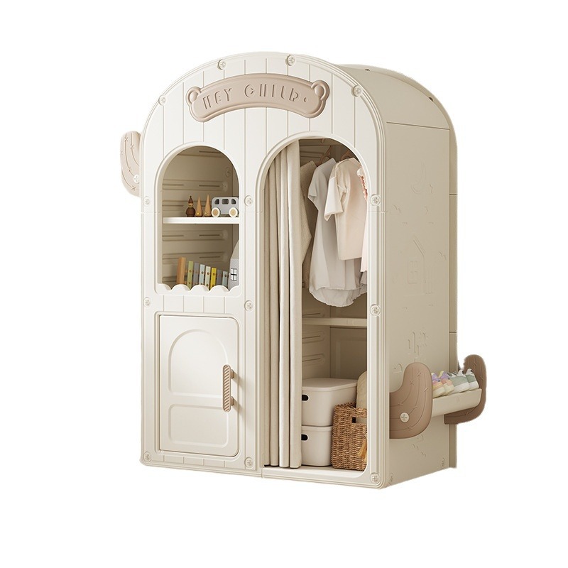 Baby Clothing Wardrobe - Guarda-Roupa Infantil para Quarto Doméstico, Armário