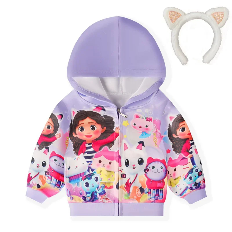 Baby Clothing Dresser - Jaqueta com Capuz de Gato Cosplay