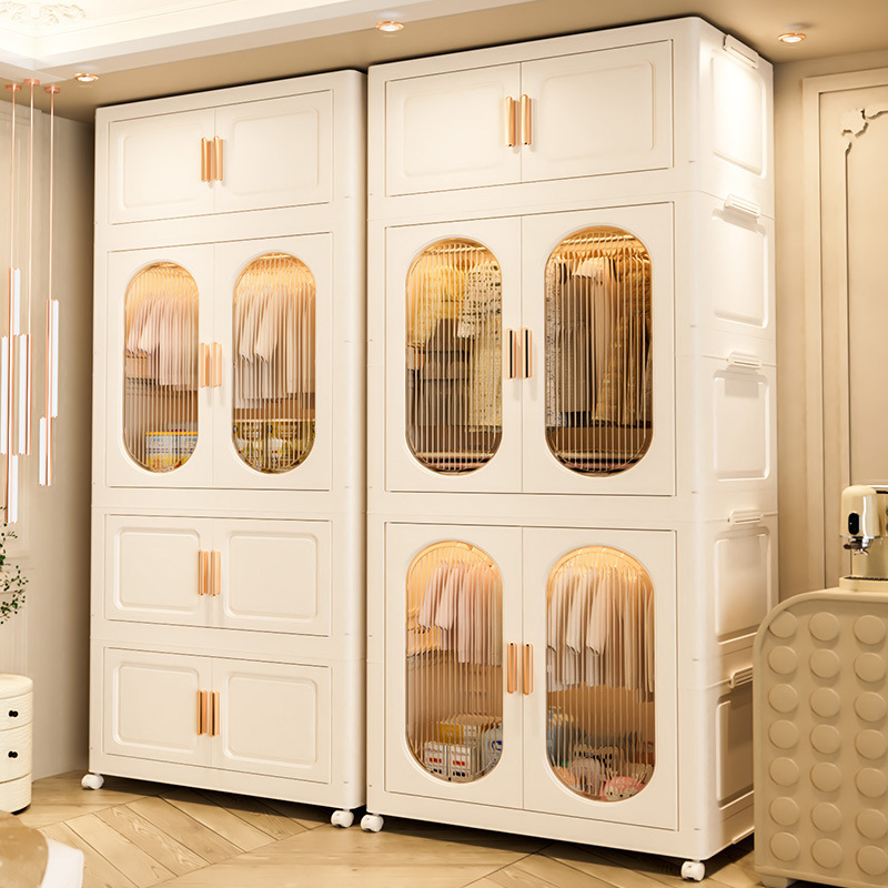Baby Clothing Wardrobe - Armário de Armazenamento Reforçado para Quarto