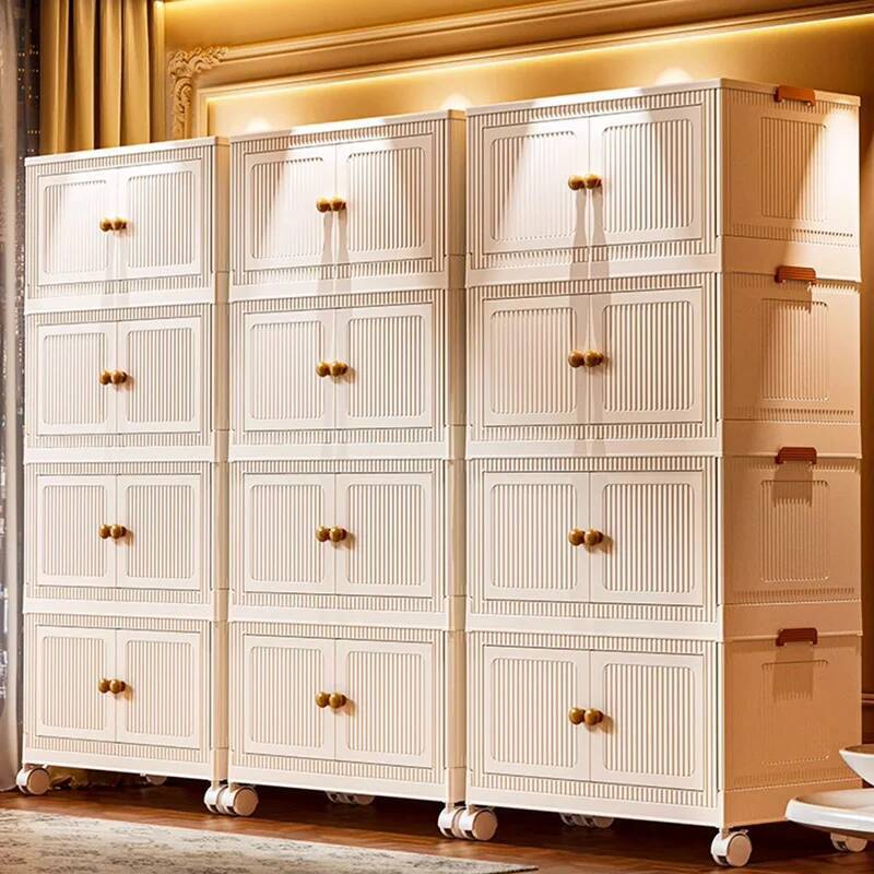 Baby Clothing Wardrobe - Arquivamento guarda-roupa do bebê armazenamento dobrável