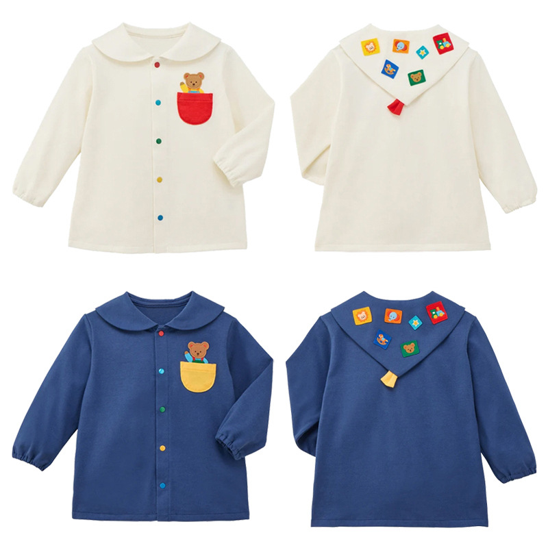 Baby Clothing Korea - 2026 Nova Camisa de Manga Longa