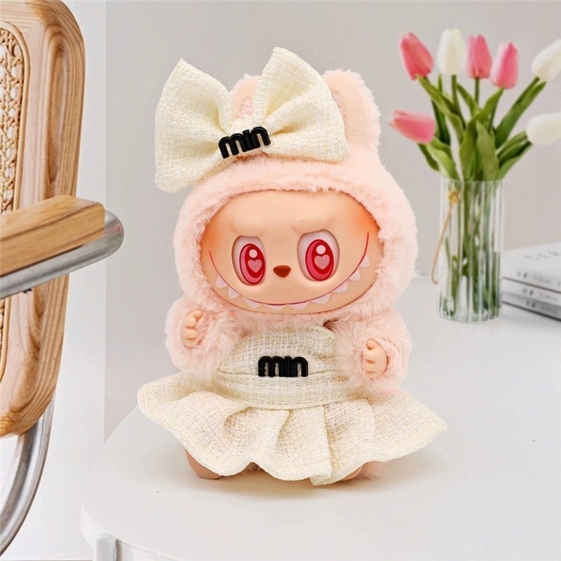 15 17cm para boneca labubu cor - Baby Clothing Bag avaliação e preço