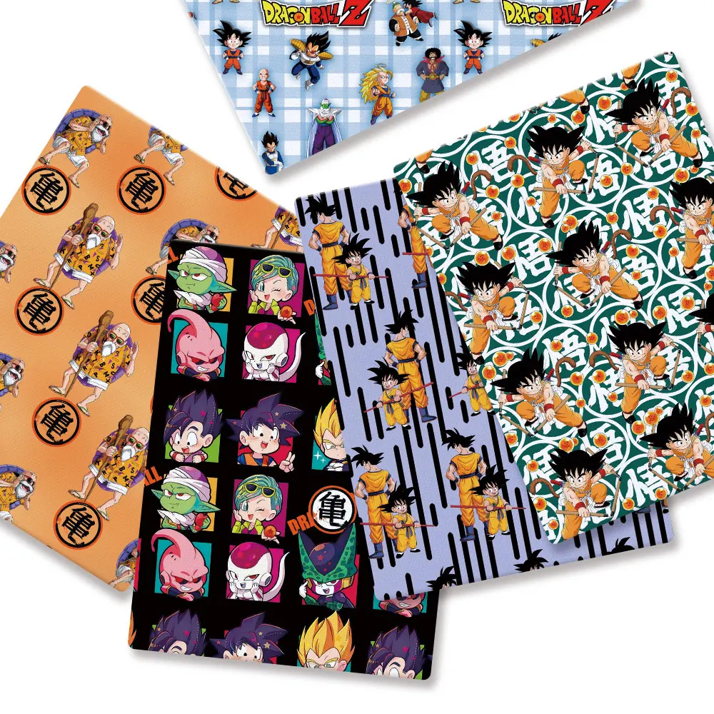 Tecido Estampado Dragon Ball A - Baby Clothing In Japan avaliação e preço