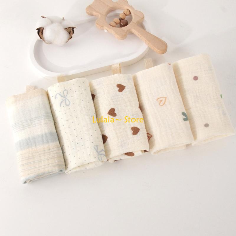Pacote 5 peças panos banho mac - Printed Bibs Pack avaliação e preço
