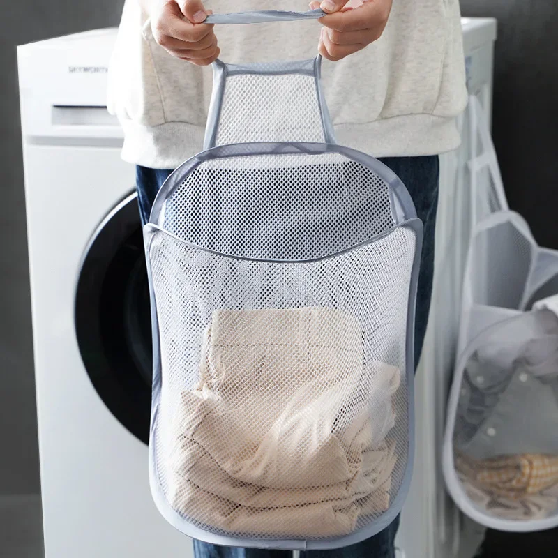 Dobrável Mesh Pendurado Cesta  - Baby Clothing Wardrobe avaliação e preço
