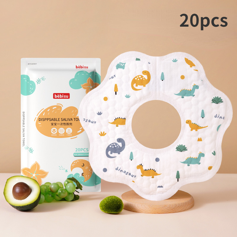 Babador descartável para bebês - Printed Bibs Pack avaliação e preço