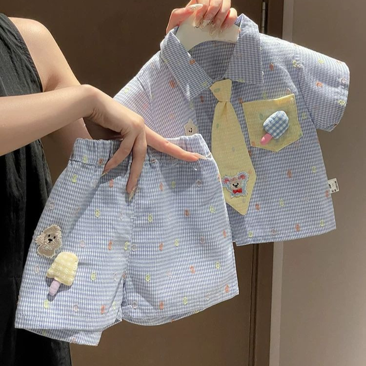 Conjunto Infantil Masculino 20 - Baby Clothing Korea avaliação e preço