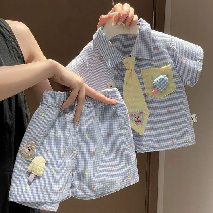 Conjunto Infantil Masculino 20 - Baby Clothing Korea avaliação e preço