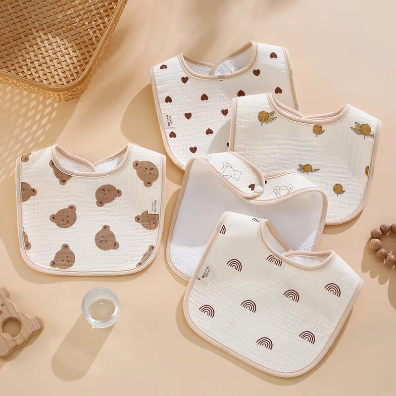 Pacote com 7 Babadores de Bebê - Printed Bibs Pack avaliação e preço