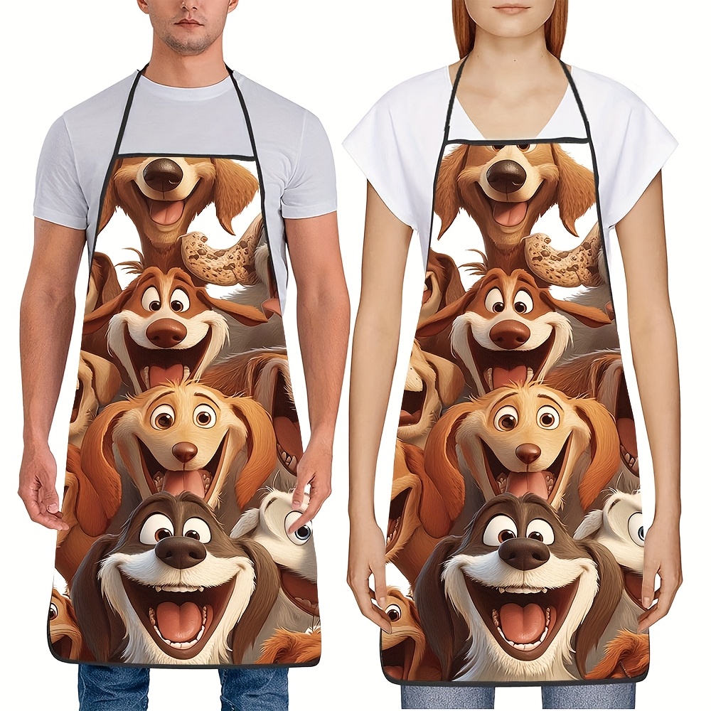 Avental com estampa de cachorr - Printed Bibs Pack avaliação e preço