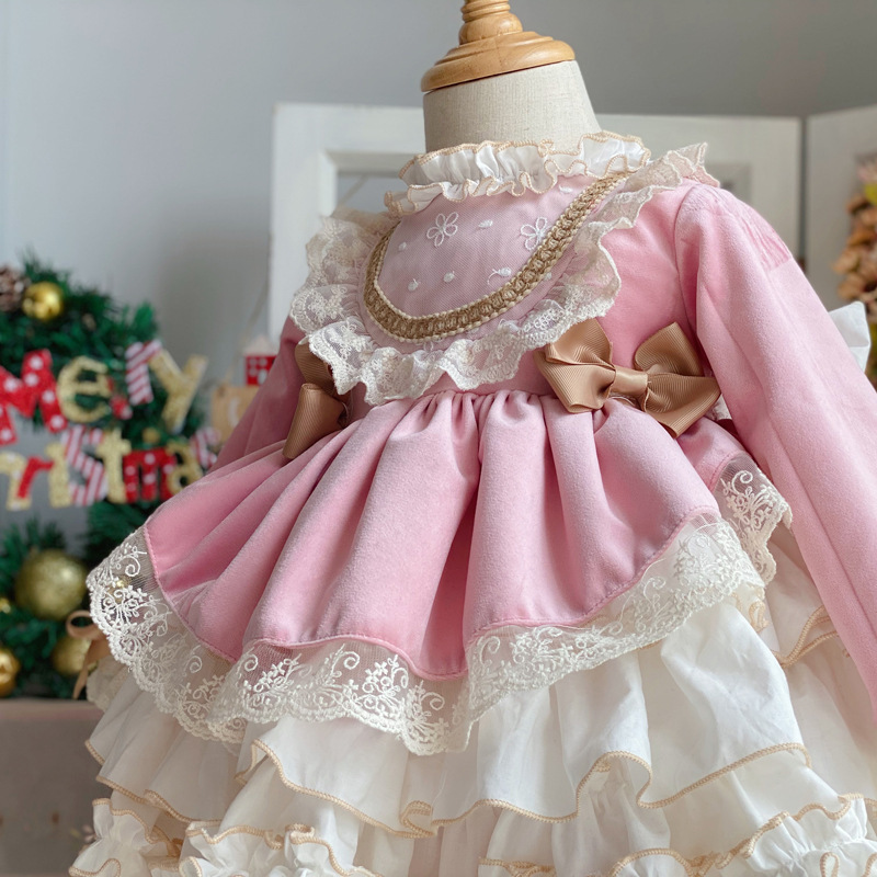 Menina vestido de festa do beb - Baby Clothing Dresser avaliação e preço