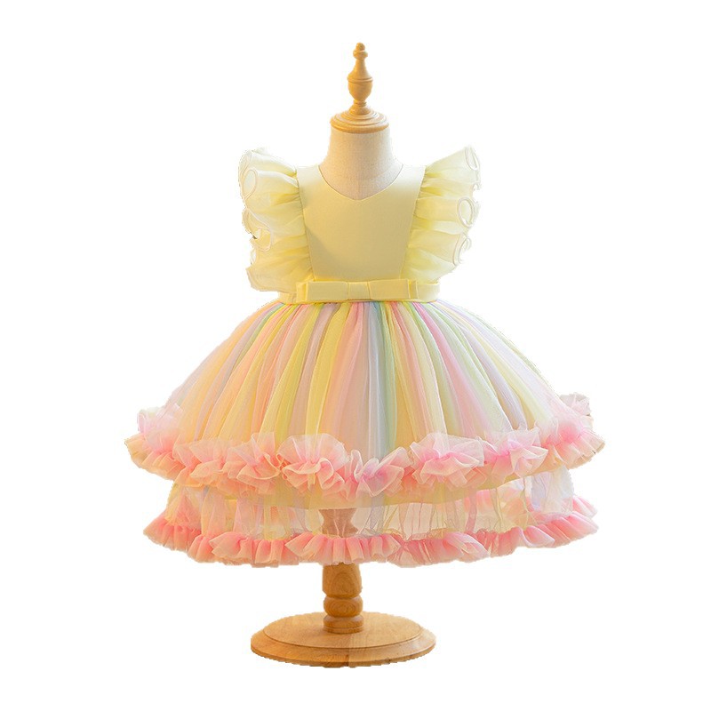 Bebê nova malha vestido de pri - Baby Clothing Dresser avaliação e preço
