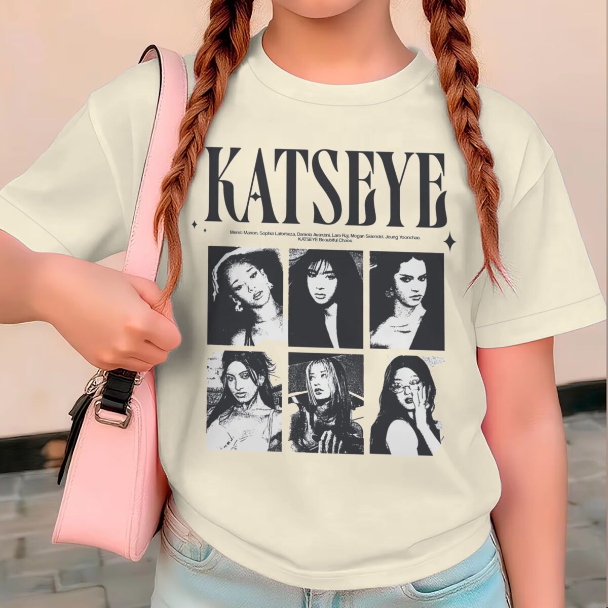 KATSEYE Tops estampados de ver - Baby Clothing Essentials avaliação e preço