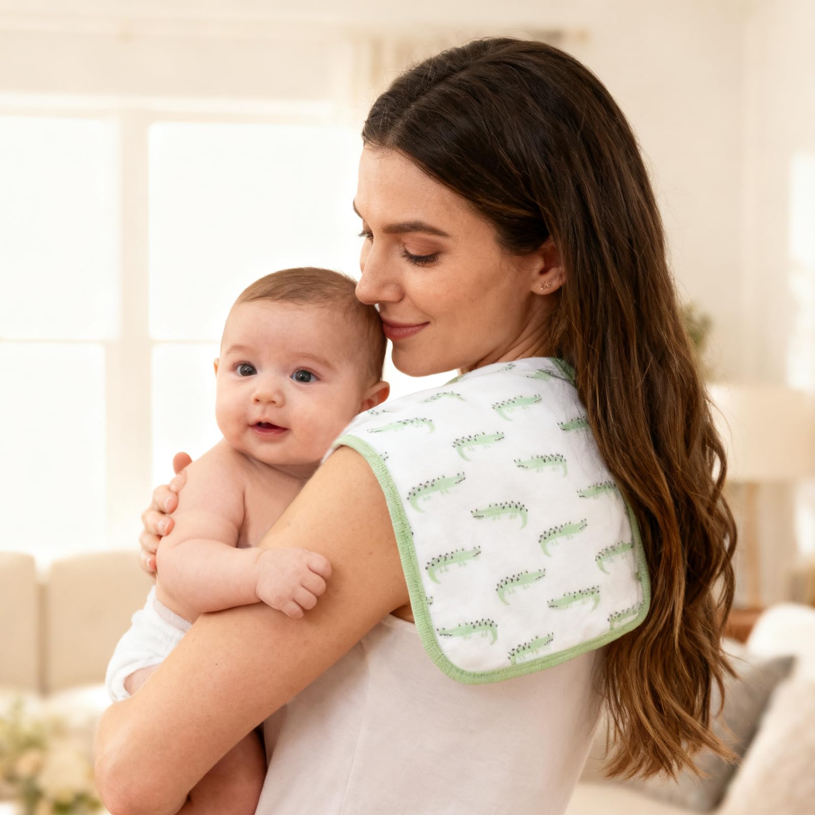 Benoxine Pacote com 8 Panos de - Printed Bibs Pack avaliação e preço