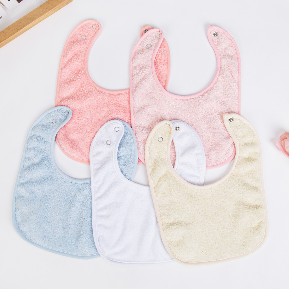 Toalha felpuda sólida, babador - Baby Clothing Korea avaliação e preço