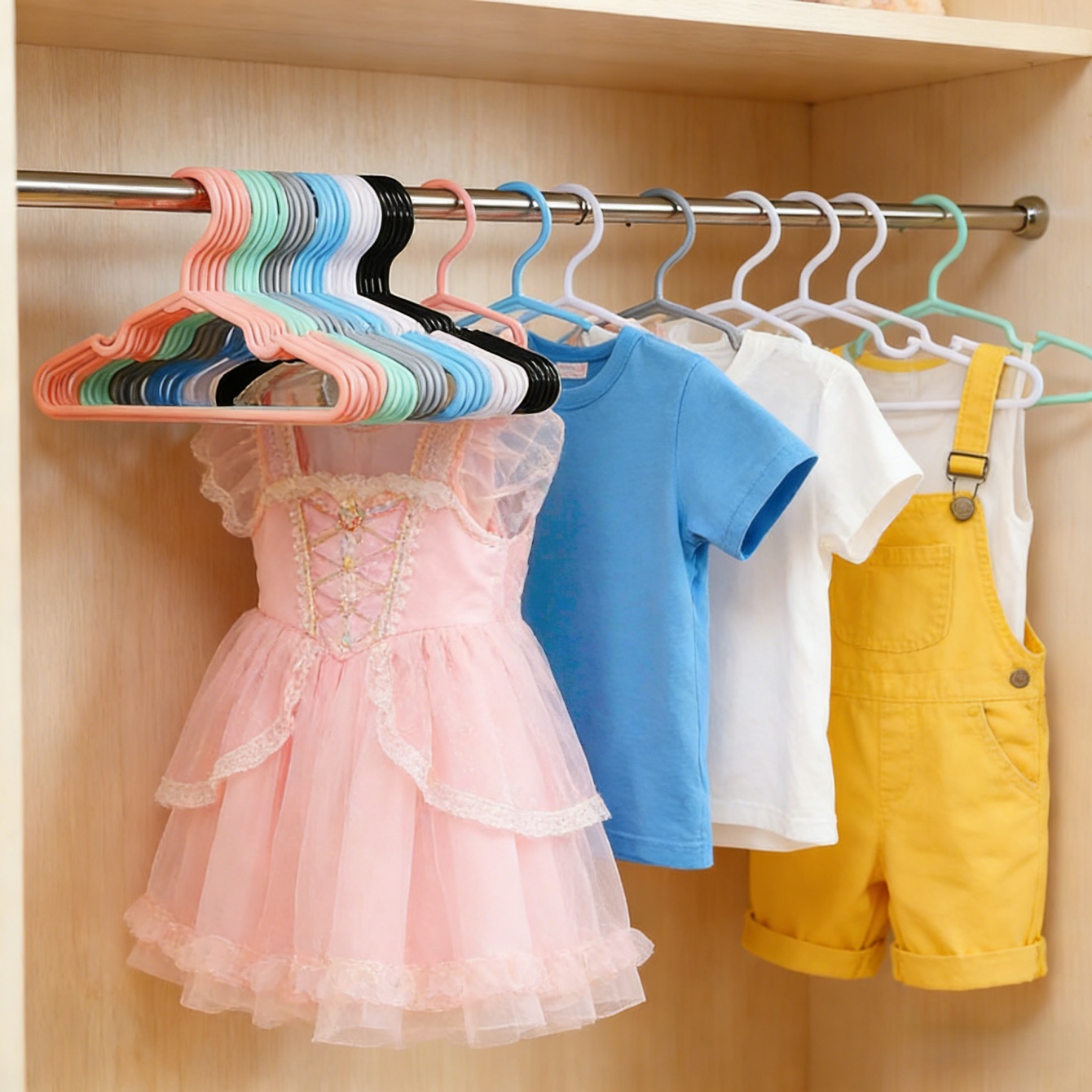 10/20 cabides antiderrapantes  - Baby Clothing Wardrobe avaliação e preço