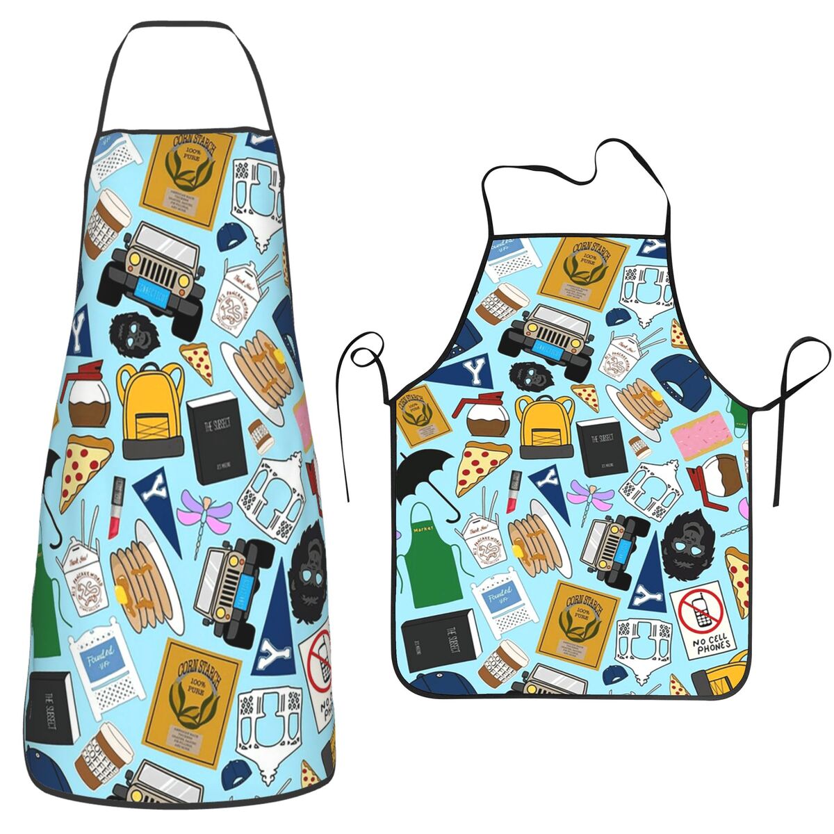 Aventais com Estampa Total de  - Printed Bibs Pack avaliação e preço