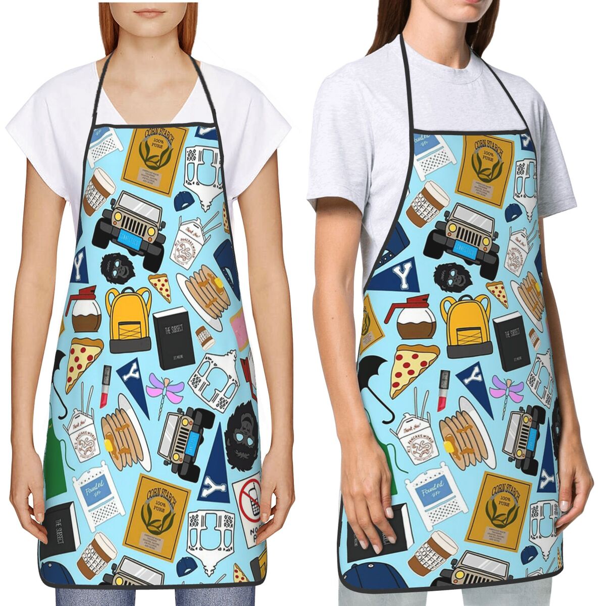 Aventais com Estampa Total de  - Printed Bibs Pack avaliação e preço