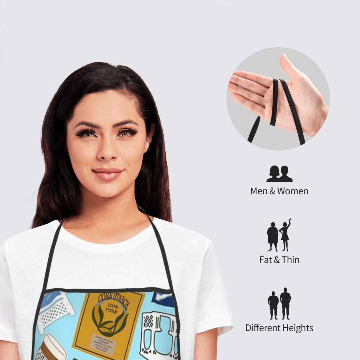 Aventais com Estampa Total de  - Printed Bibs Pack avaliação e preço