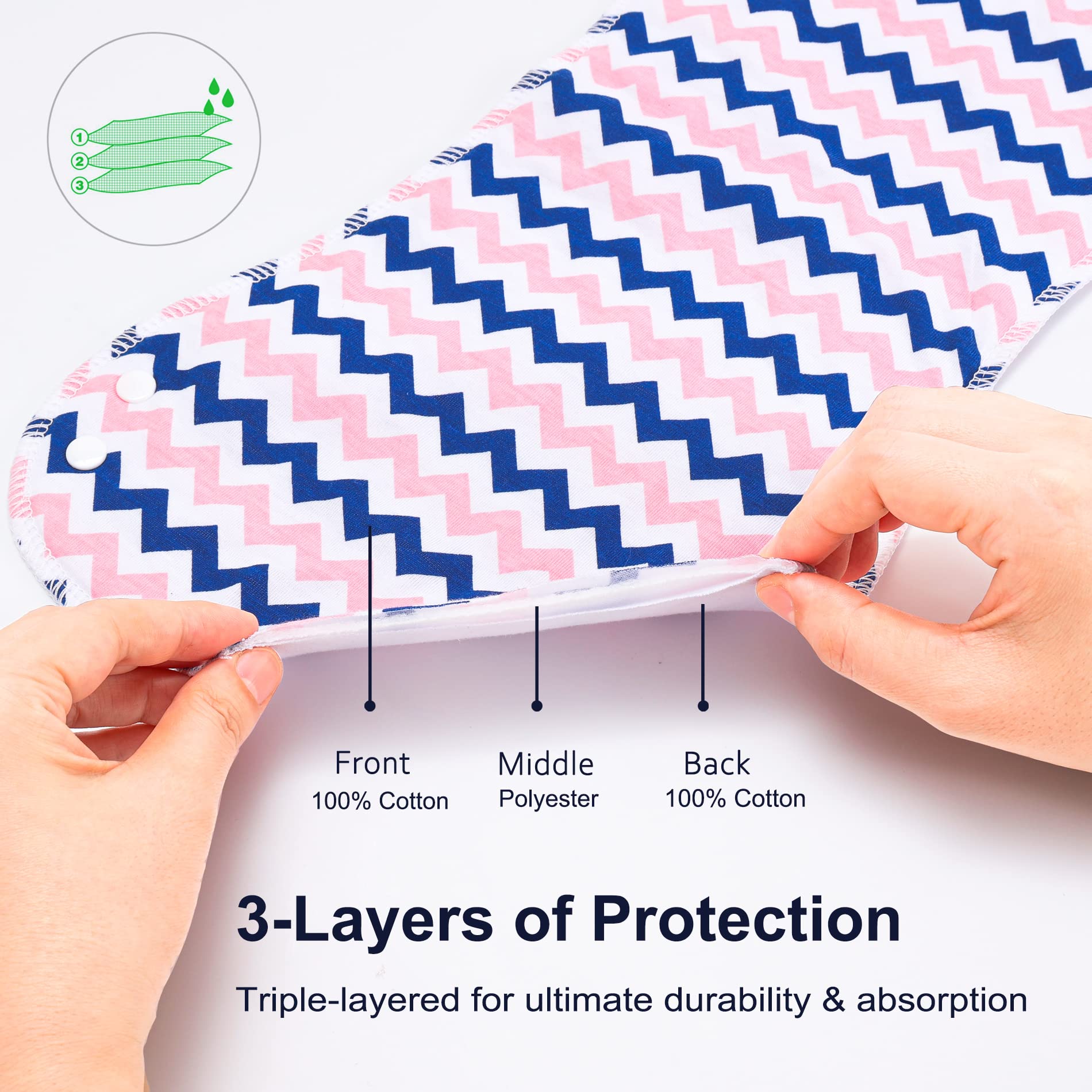 Benoxine Pacote com 6 Panos de - Printed Bibs Pack avaliação e preço