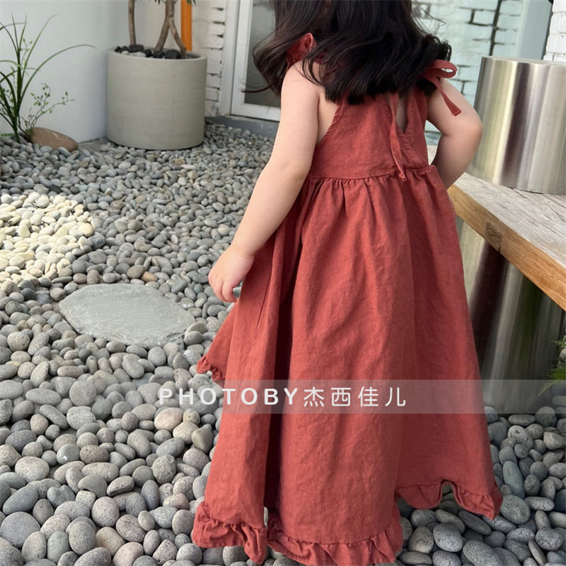 Vestido de Verão para Meninas, - Baby Clothing Korea avaliação e preço