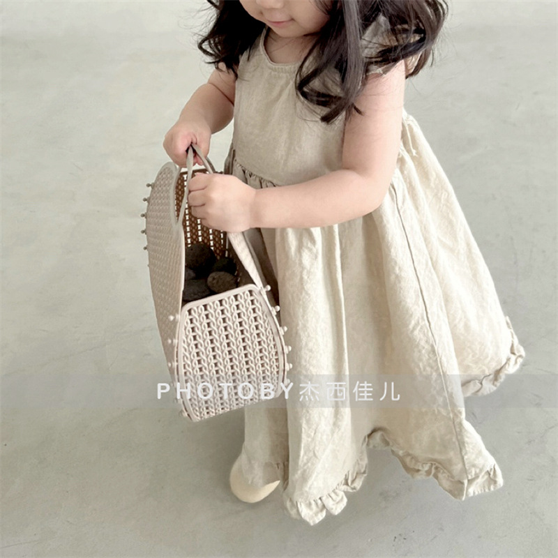 Vestido de Verão para Meninas, - Baby Clothing Korea avaliação e preço