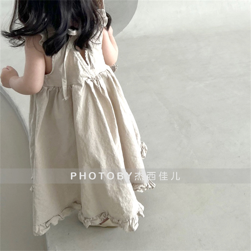 Vestido de Verão para Meninas, - Baby Clothing Korea avaliação e preço