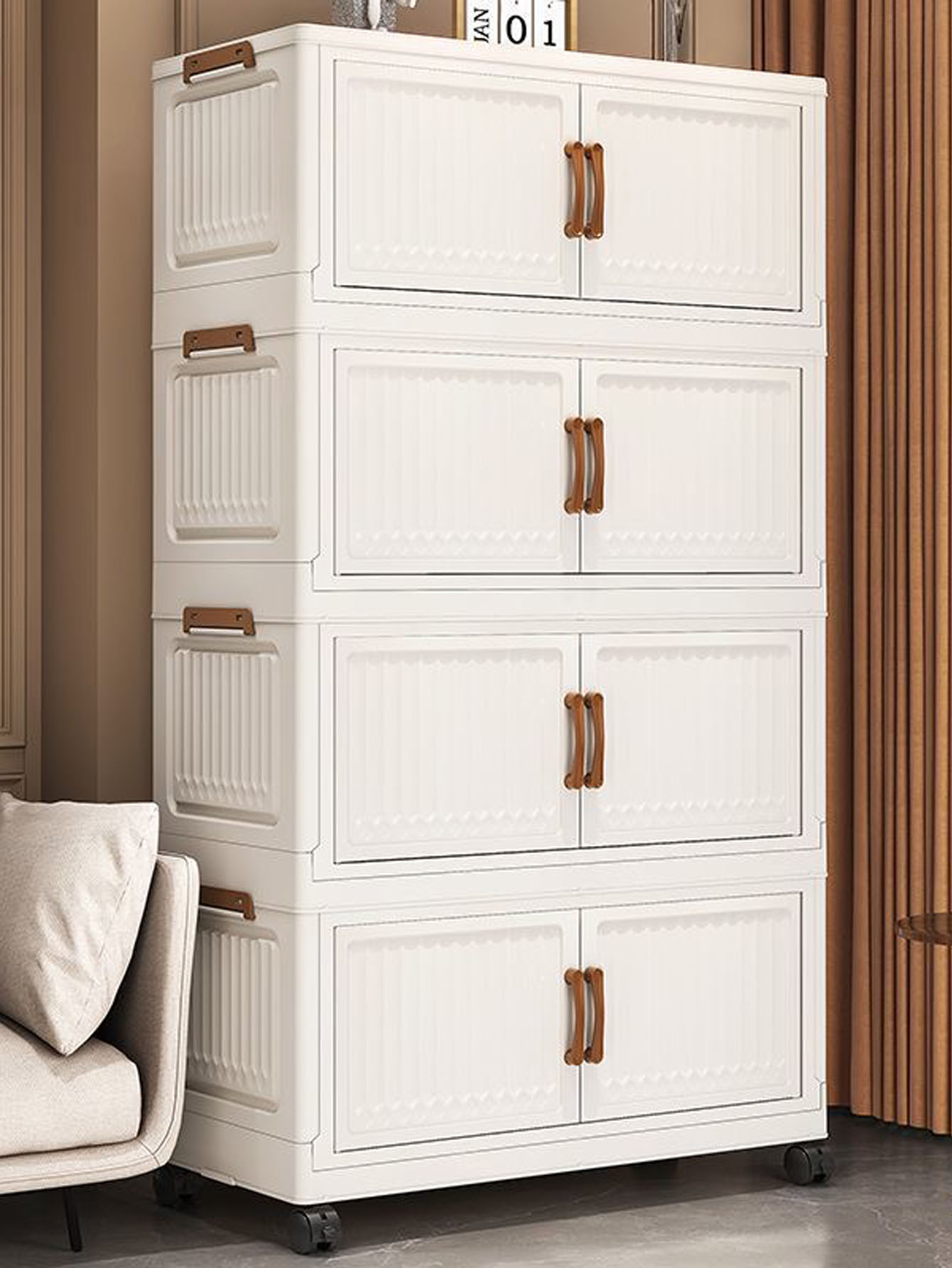 Dobrável sem instalação multi- - Baby Clothing Wardrobe avaliação e preço