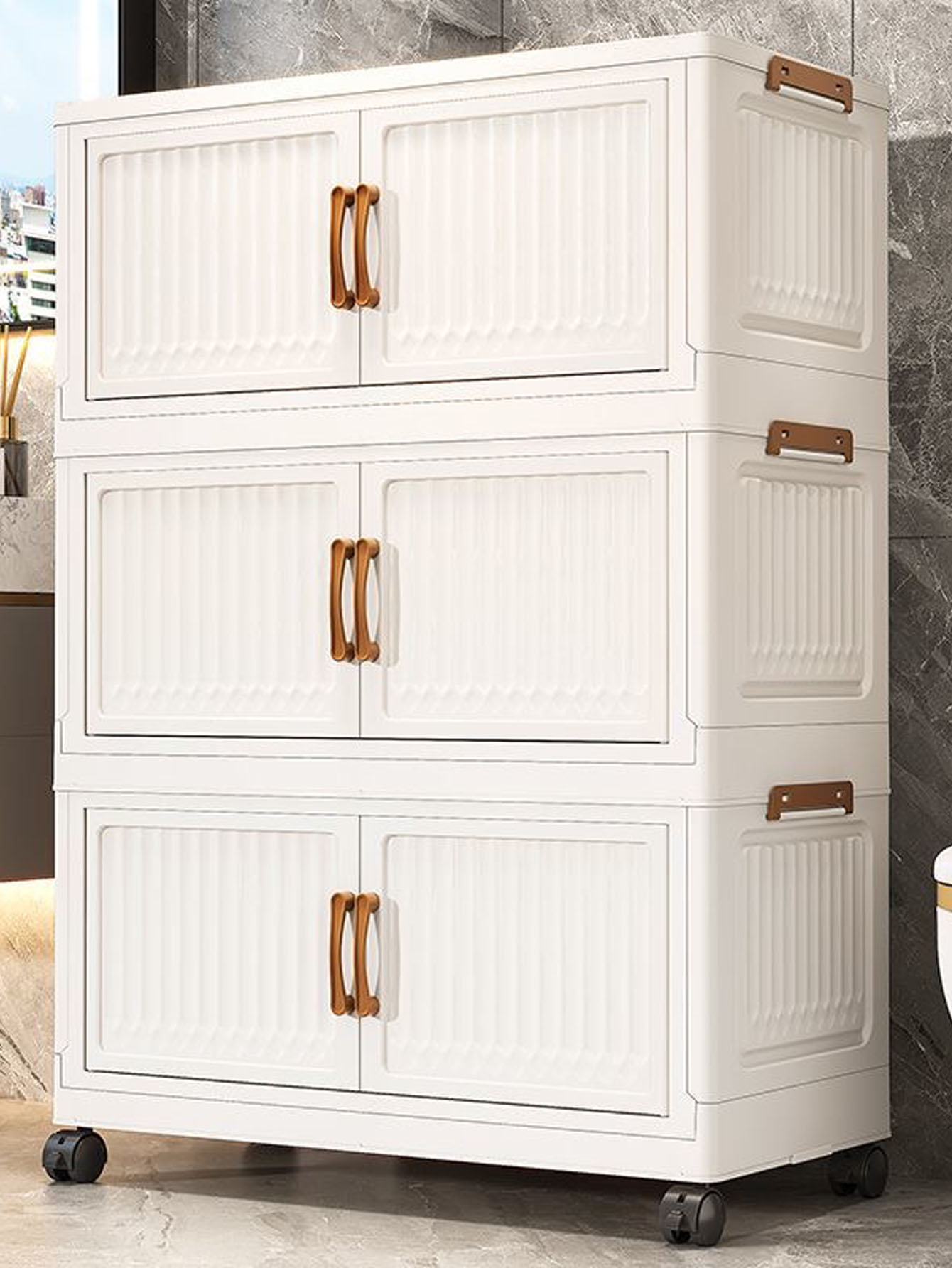 Dobrável sem instalação multi- - Baby Clothing Wardrobe avaliação e preço