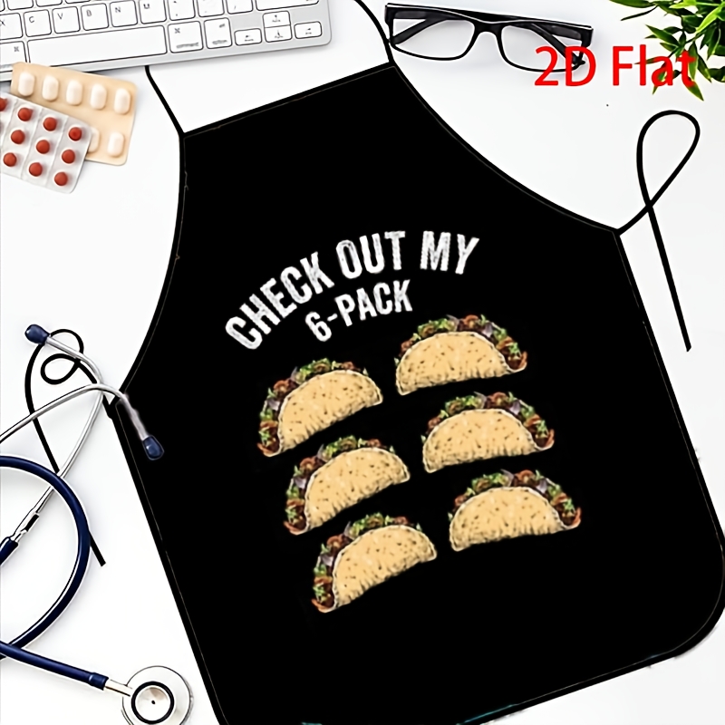 Avental Engraçado de Taco, Ave - Printed Bibs Pack avaliação e preço