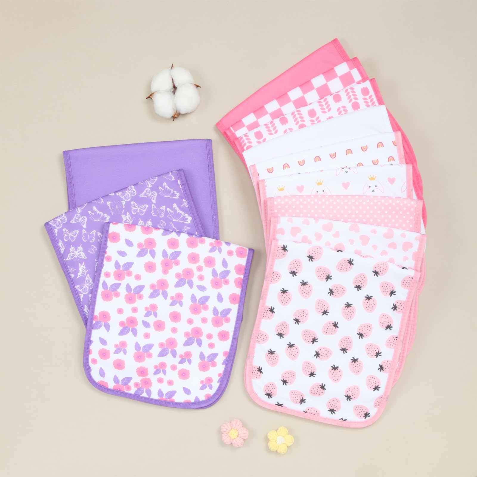 Benoxine Pacote com 8 Panos de - Printed Bibs Pack avaliação e preço