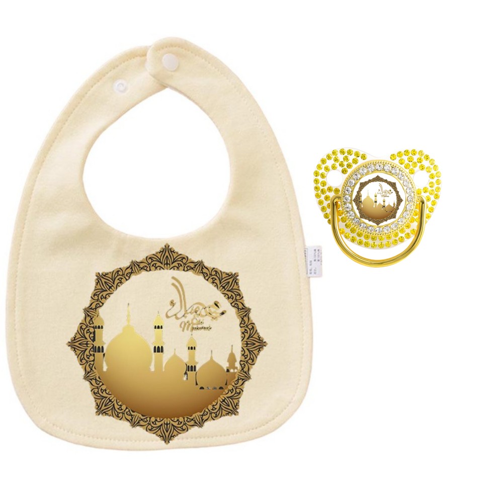 Babador Temático Islâmico e Ch - Printed Bibs Pack avaliação e preço