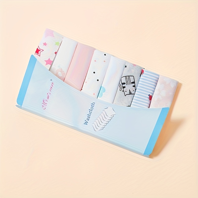 8 peças/pacote Toalhas de Bebê - Baby Clothing Wash avaliação e preço