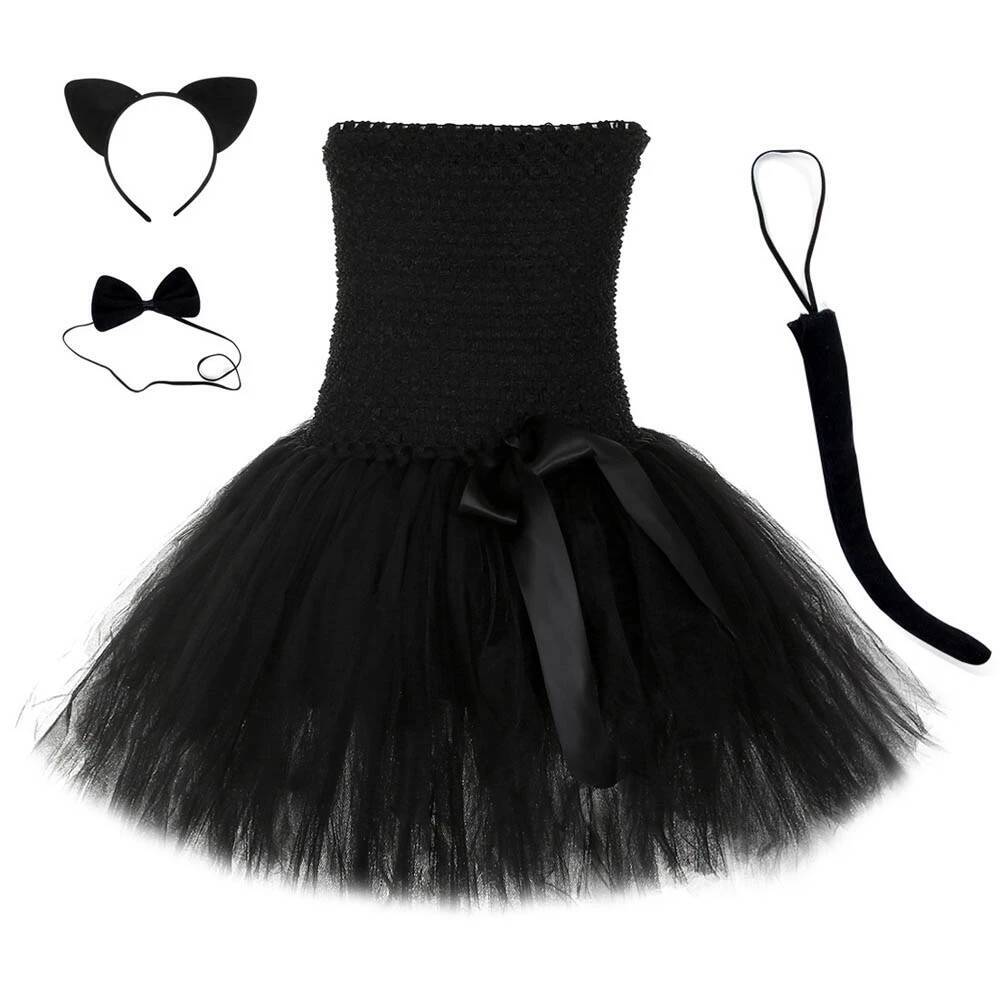 Vestido Tutu de Gato Preto Fof - Baby Clothing Dresser avaliação e preço