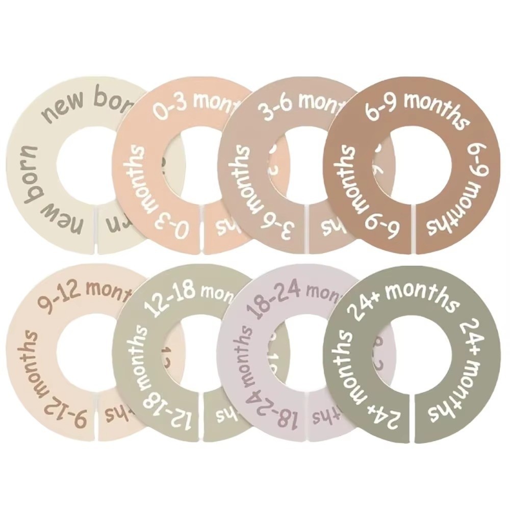 68/9 Peças Divisores de Tamanh - Baby Clothing Wardrobe avaliação e preço