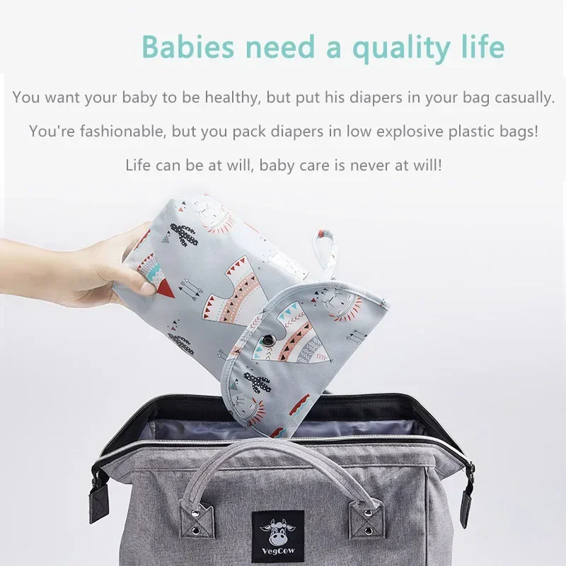 Organizador de fraldas para be - Baby Clothing Bag avaliação e preço