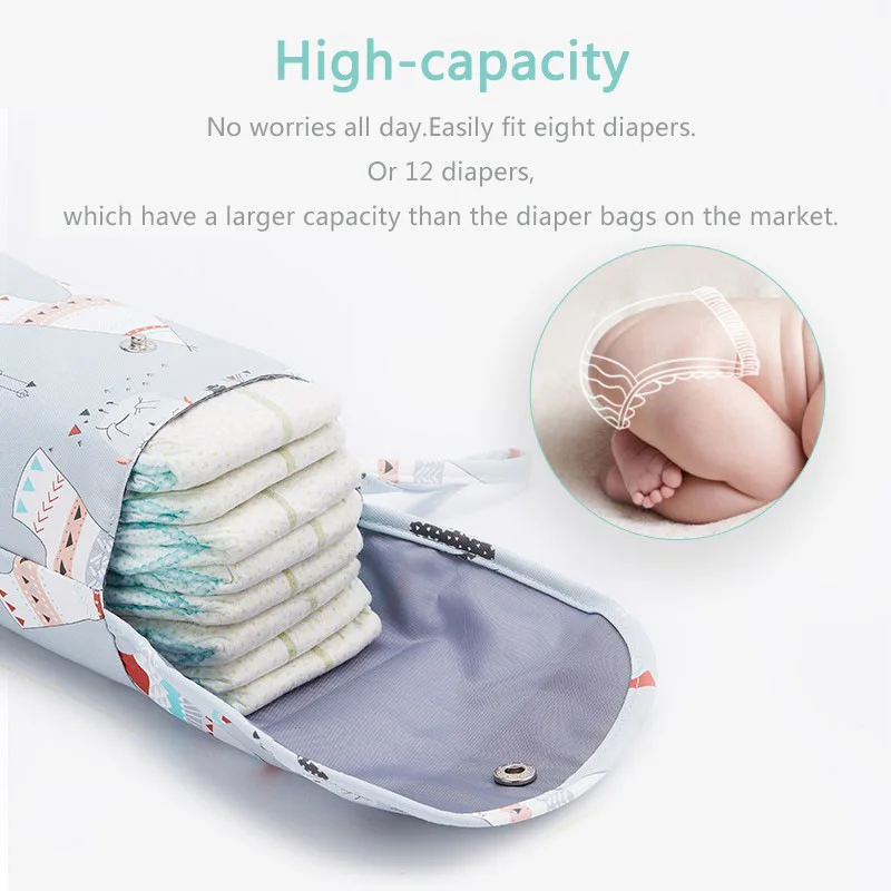 Organizador de fraldas para be - Baby Clothing Bag avaliação e preço